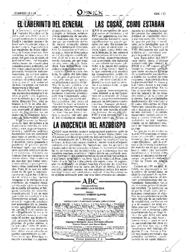 ABC MADRID 18-01-1998 página 23