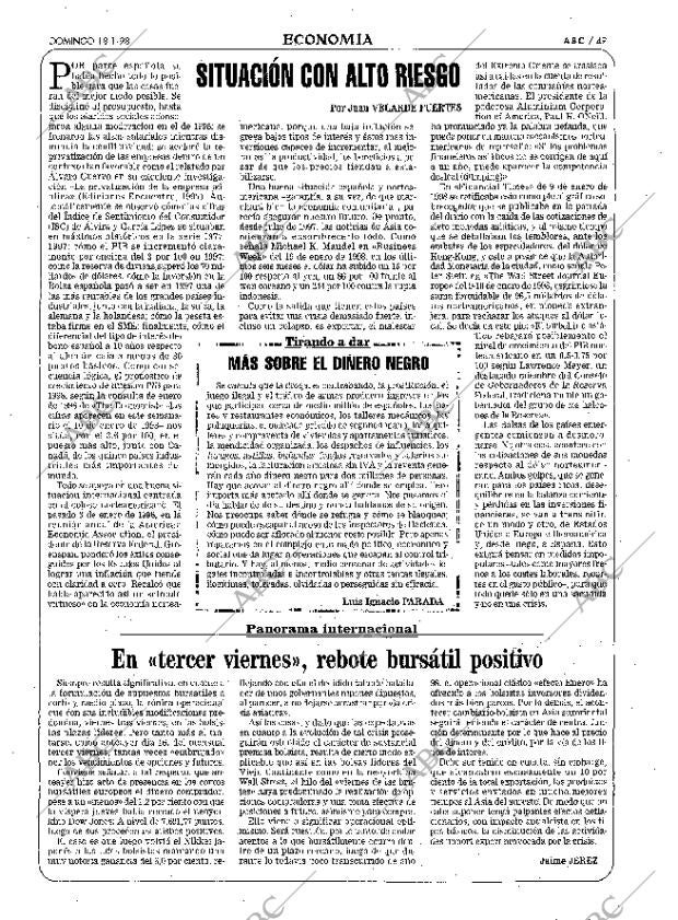 ABC MADRID 18-01-1998 página 49