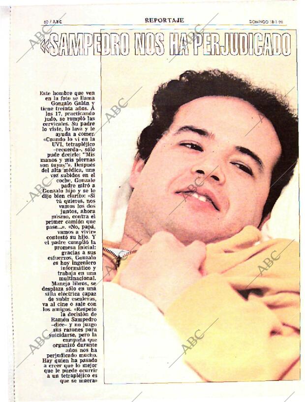 ABC MADRID 18-01-1998 página 60