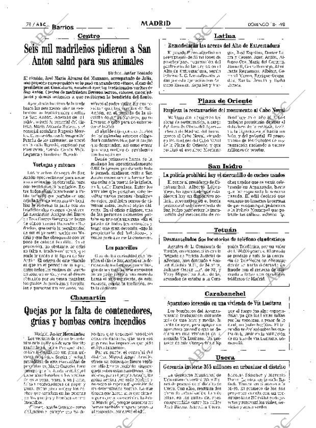 ABC MADRID 18-01-1998 página 78