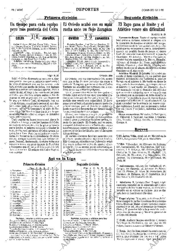 ABC MADRID 18-01-1998 página 98