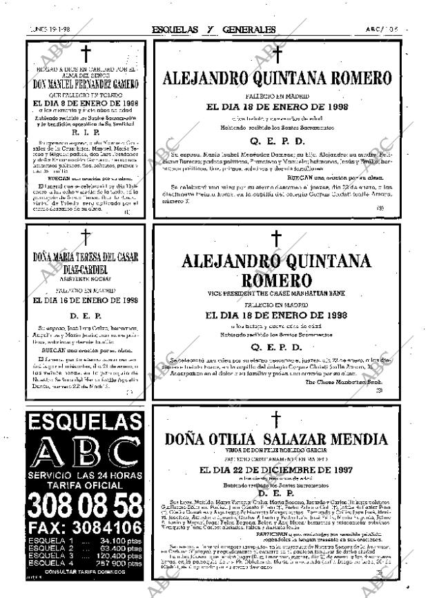 ABC MADRID 19-01-1998 página 105