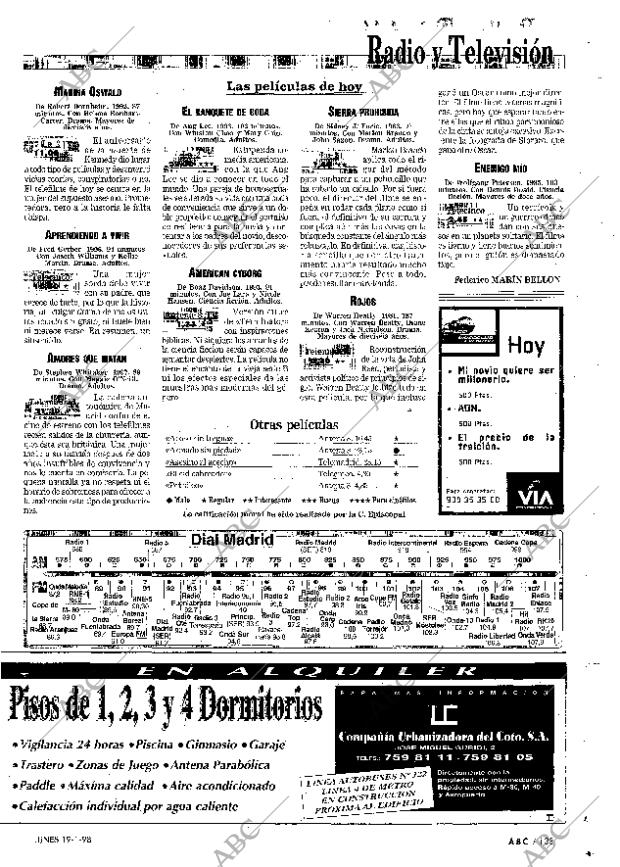 ABC MADRID 19-01-1998 página 133