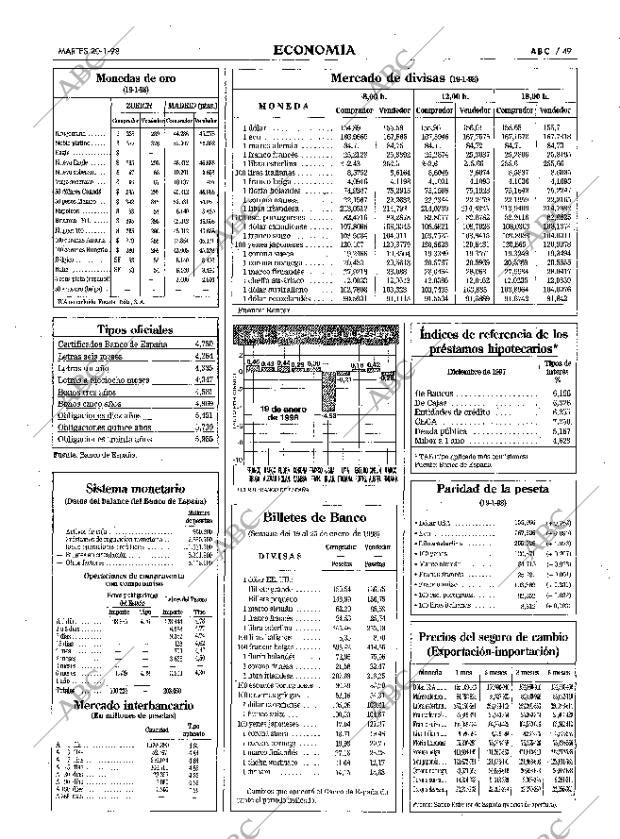 ABC MADRID 20-01-1998 página 49