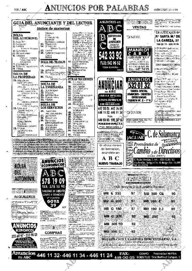 ABC MADRID 21-01-1998 página 108