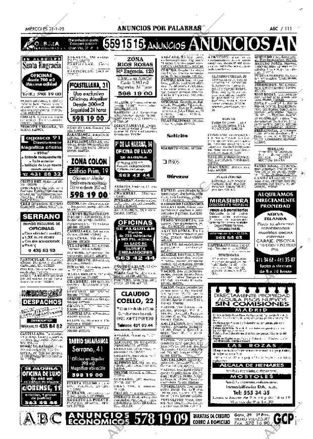 ABC MADRID 21-01-1998 página 111