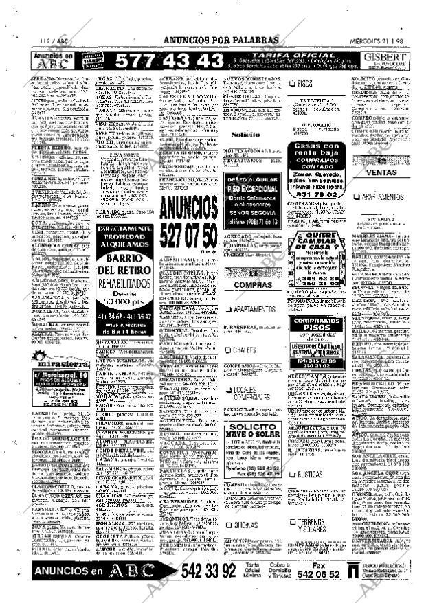 ABC MADRID 21-01-1998 página 112
