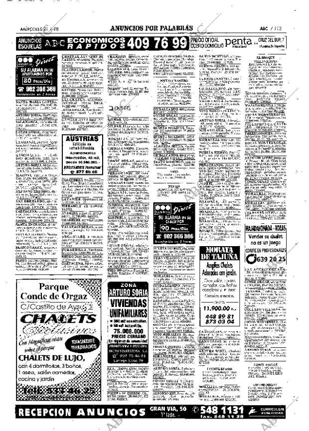 ABC MADRID 21-01-1998 página 113