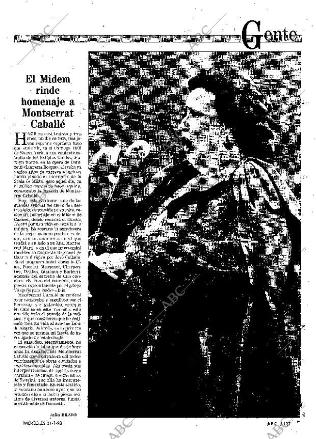 ABC MADRID 21-01-1998 página 127
