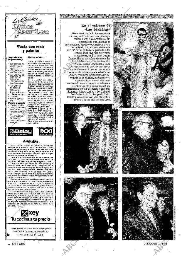ABC MADRID 21-01-1998 página 128