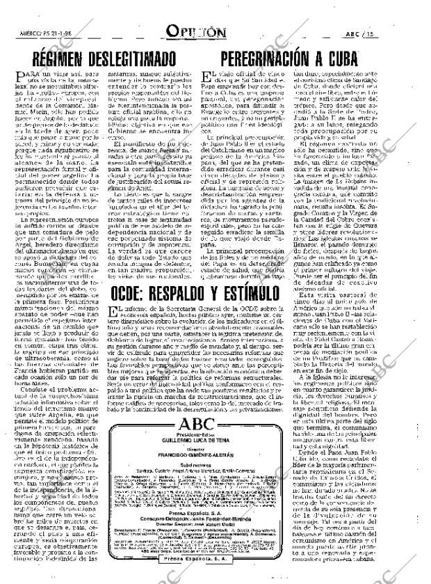 ABC MADRID 21-01-1998 página 15
