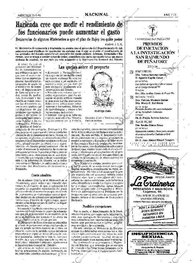 ABC MADRID 21-01-1998 página 23