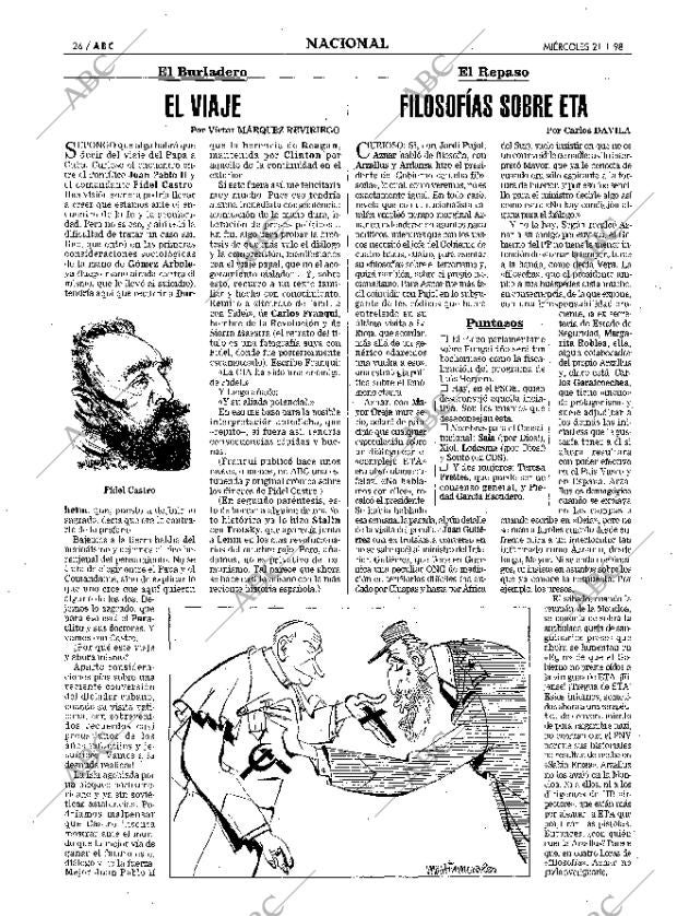 ABC MADRID 21-01-1998 página 26