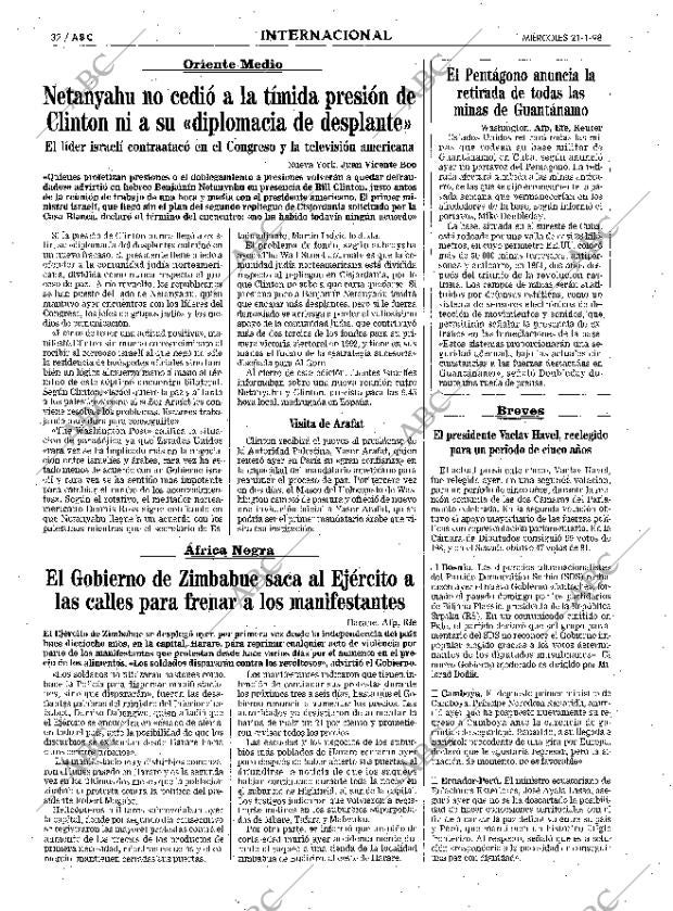 ABC MADRID 21-01-1998 página 32