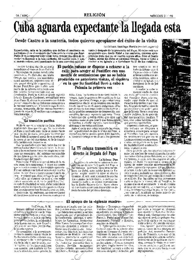 ABC MADRID 21-01-1998 página 36