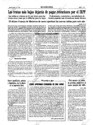 ABC MADRID 21-01-1998 página 41