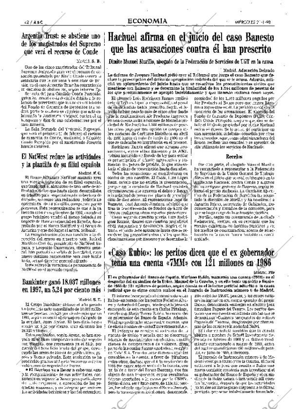 ABC MADRID 21-01-1998 página 42