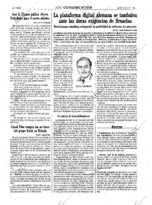 ABC MADRID 21-01-1998 página 52