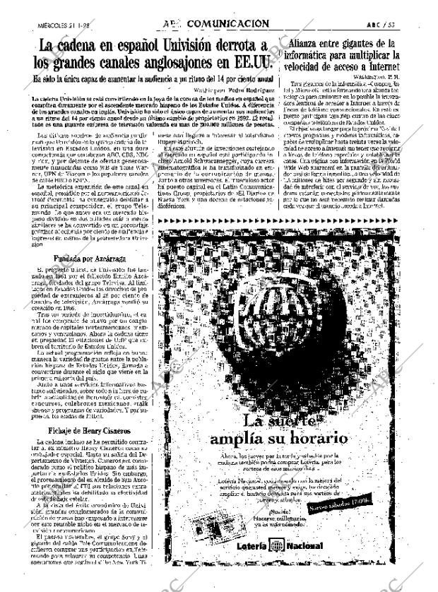 ABC MADRID 21-01-1998 página 53