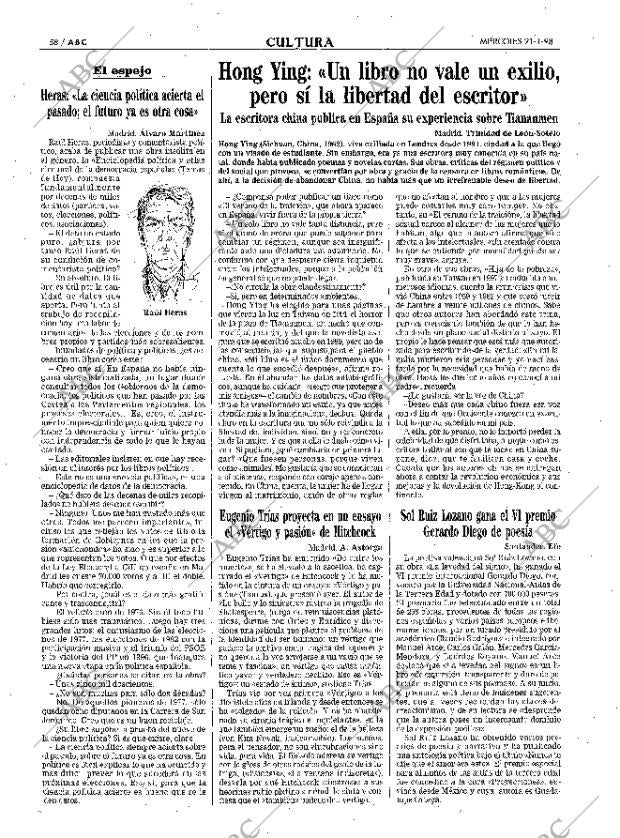 ABC MADRID 21-01-1998 página 58