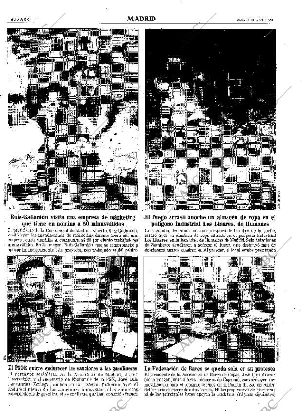 ABC MADRID 21-01-1998 página 62