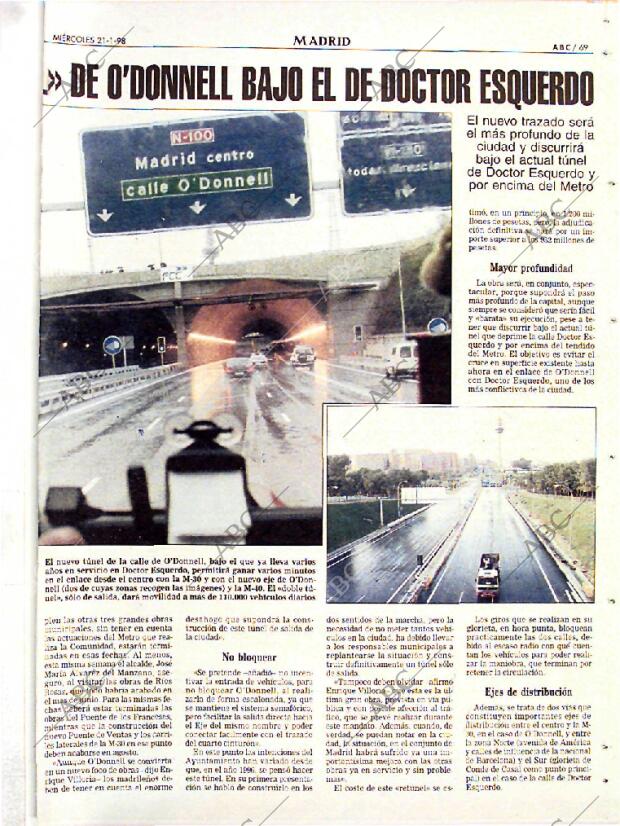 ABC MADRID 21-01-1998 página 69