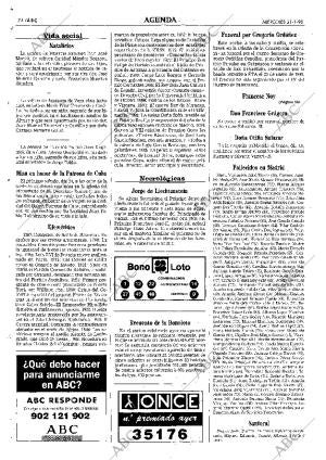 ABC MADRID 21-01-1998 página 74