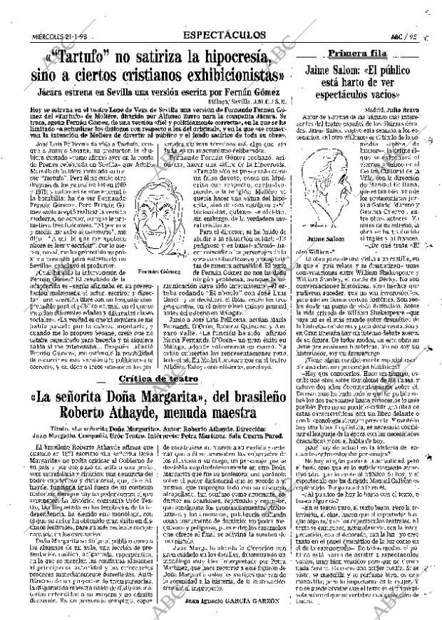 ABC MADRID 21-01-1998 página 95