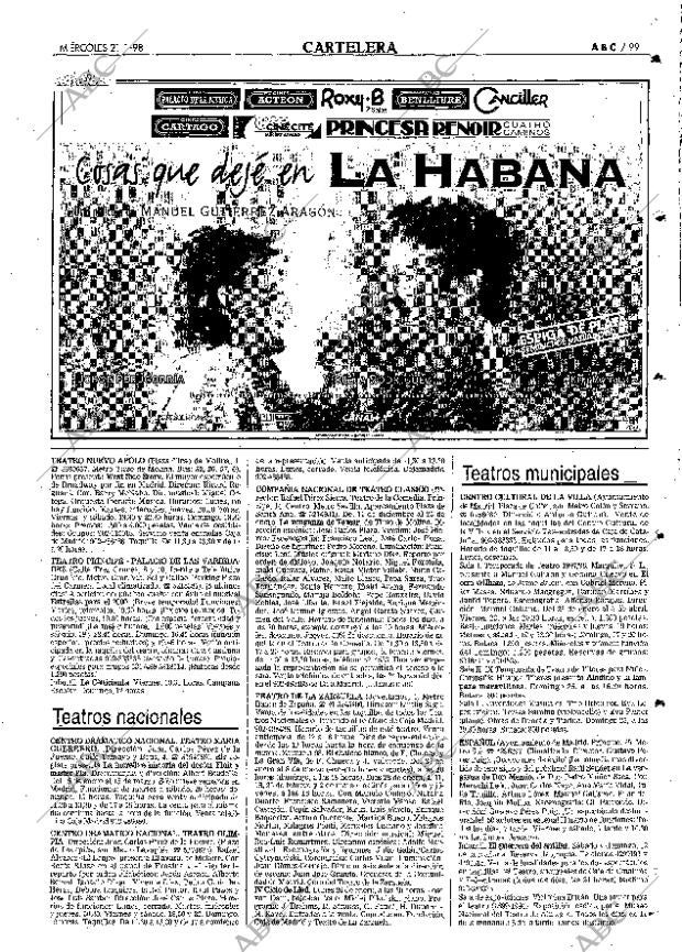 ABC MADRID 21-01-1998 página 99