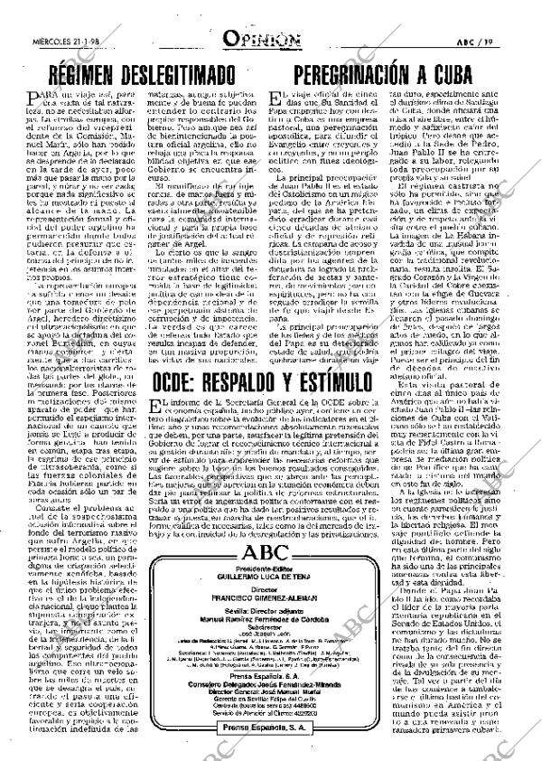 ABC SEVILLA 21-01-1998 página 19