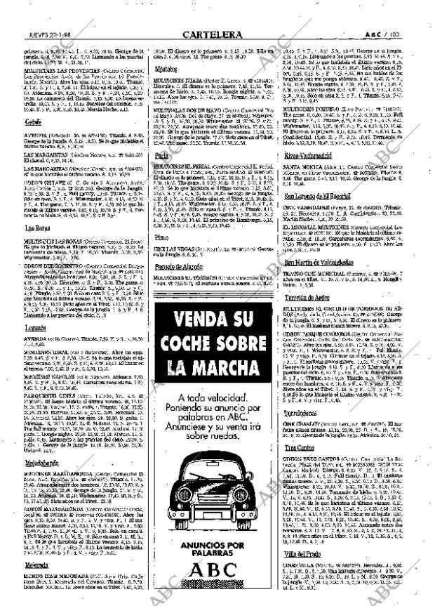 ABC MADRID 22-01-1998 página 103