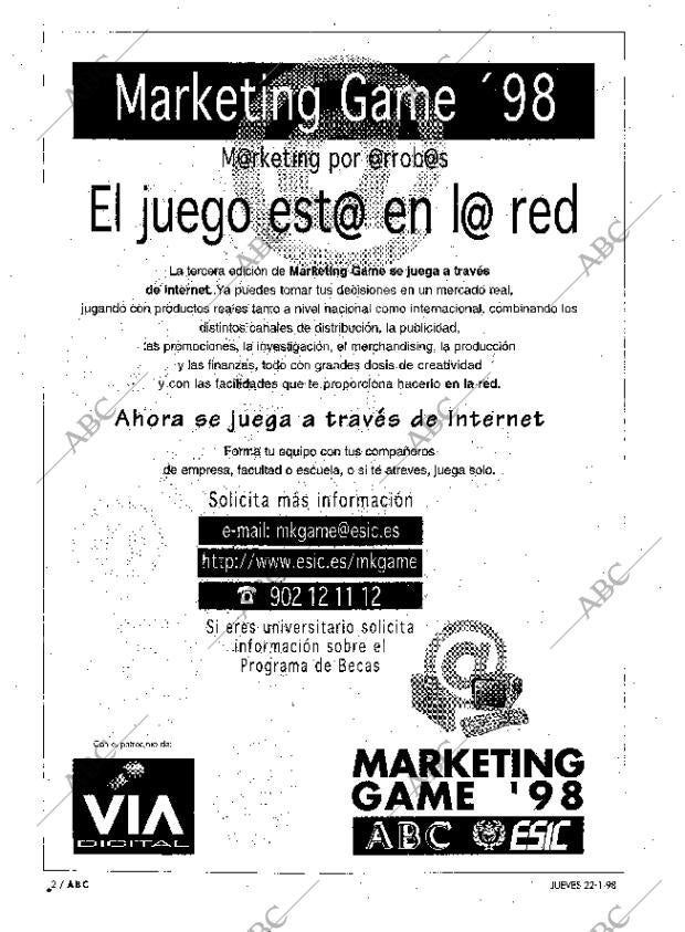 ABC MADRID 22-01-1998 página 2