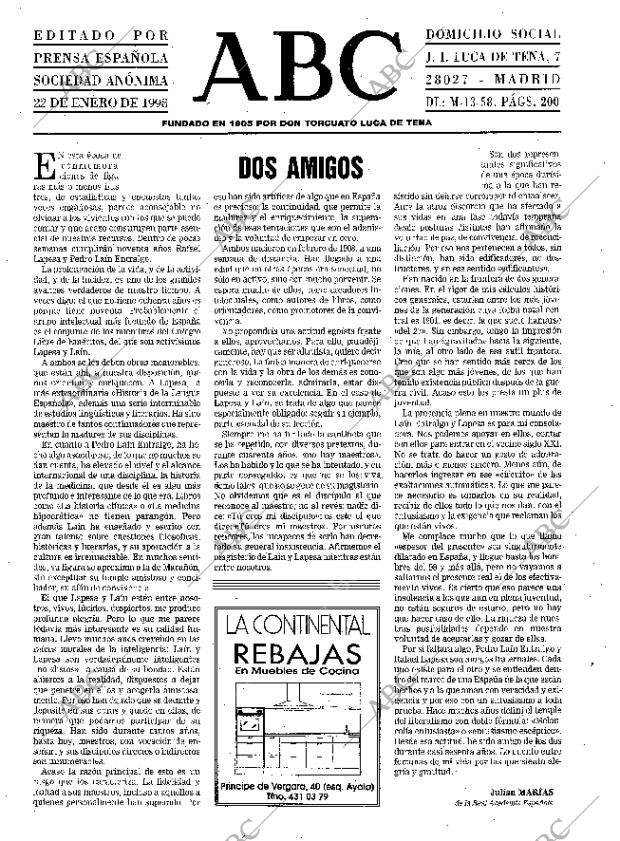 ABC MADRID 22-01-1998 página 3