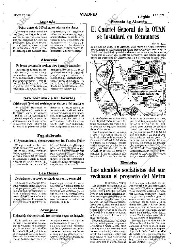 ABC MADRID 22-01-1998 página 71
