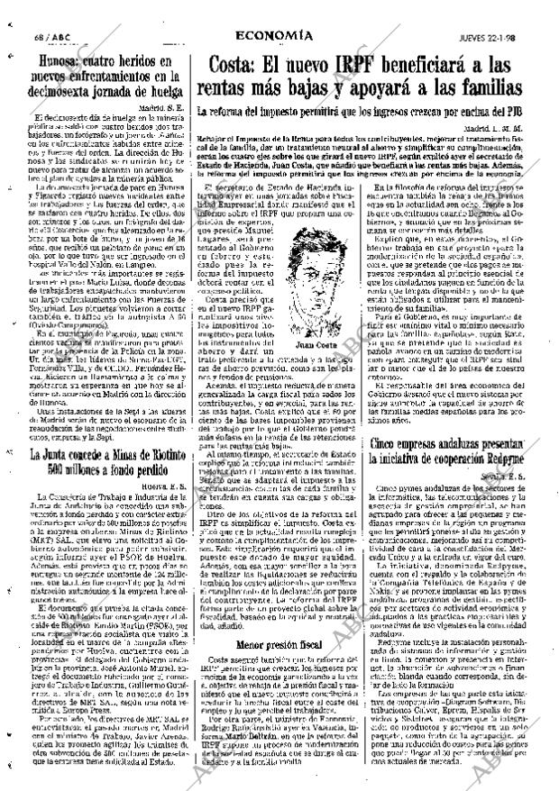 ABC SEVILLA 22-01-1998 página 68