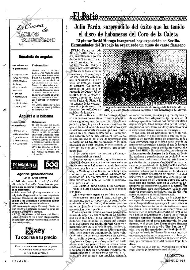 ABC SEVILLA 23-01-1998 página 114