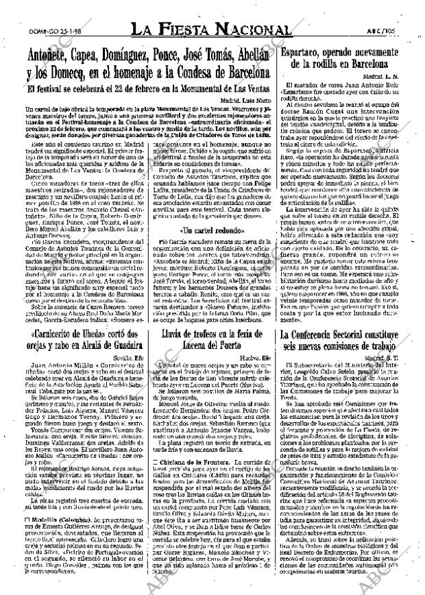 ABC SEVILLA 25-01-1998 página 105