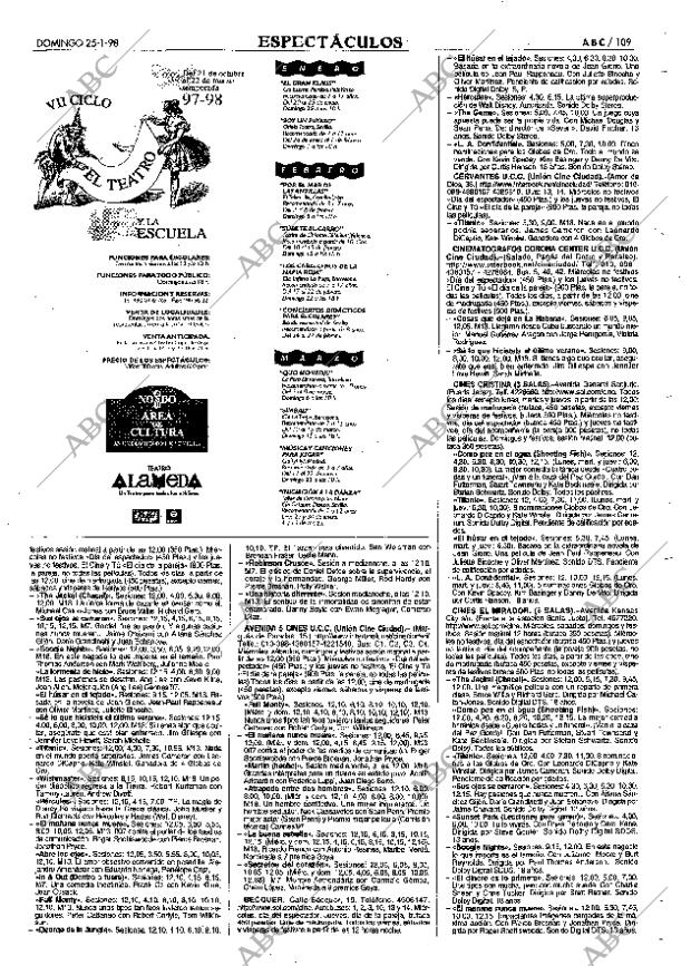 ABC SEVILLA 25-01-1998 página 109