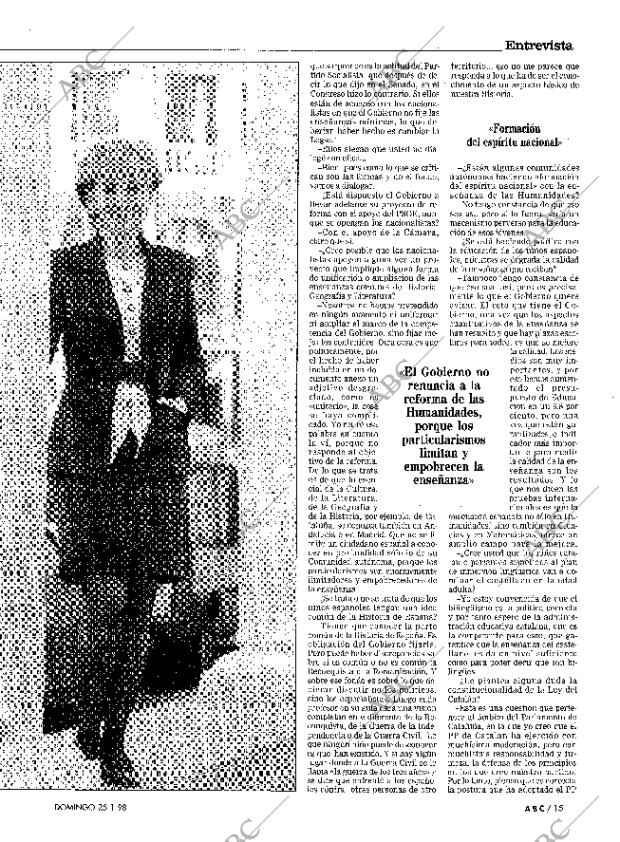 ABC SEVILLA 25-01-1998 página 15