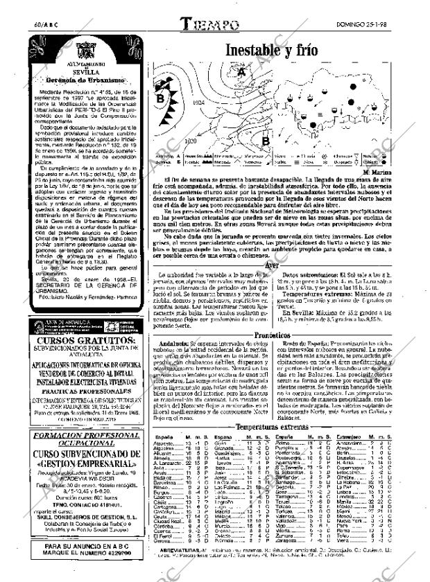 ABC SEVILLA 25-01-1998 página 60