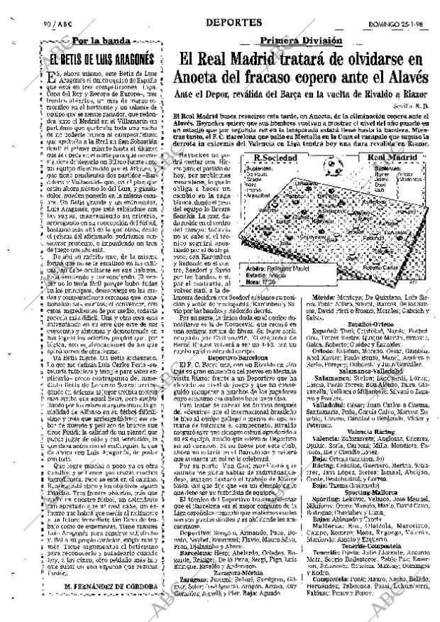 ABC SEVILLA 25-01-1998 página 90