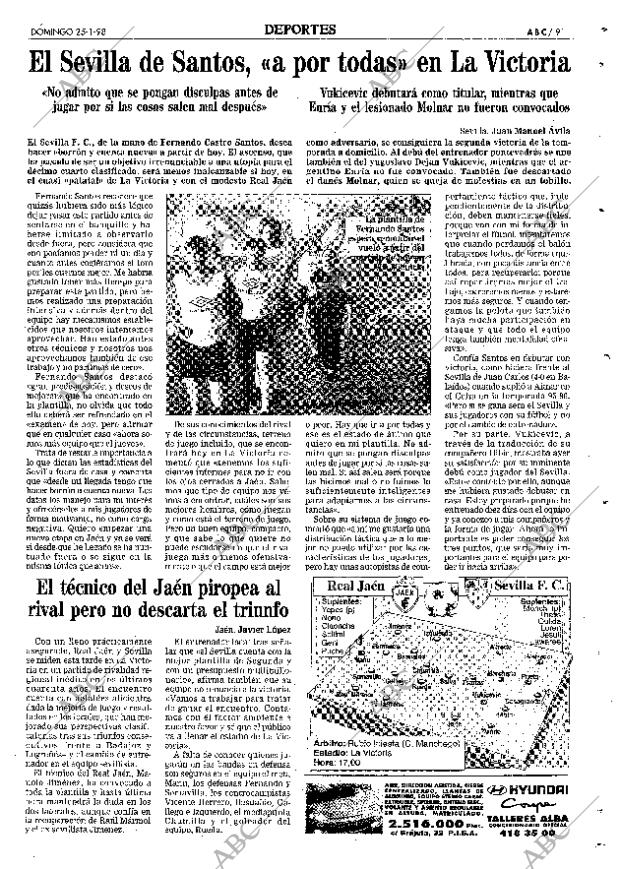 ABC SEVILLA 25-01-1998 página 91
