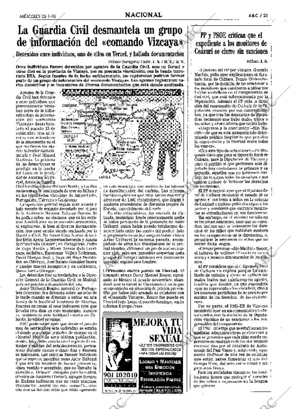 ABC SEVILLA 28-01-1998 página 23