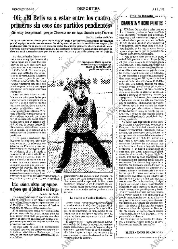 ABC SEVILLA 28-01-1998 página 93
