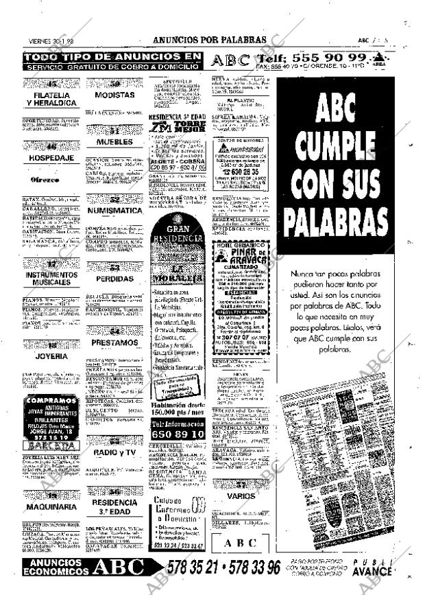 ABC MADRID 30-01-1998 página 115