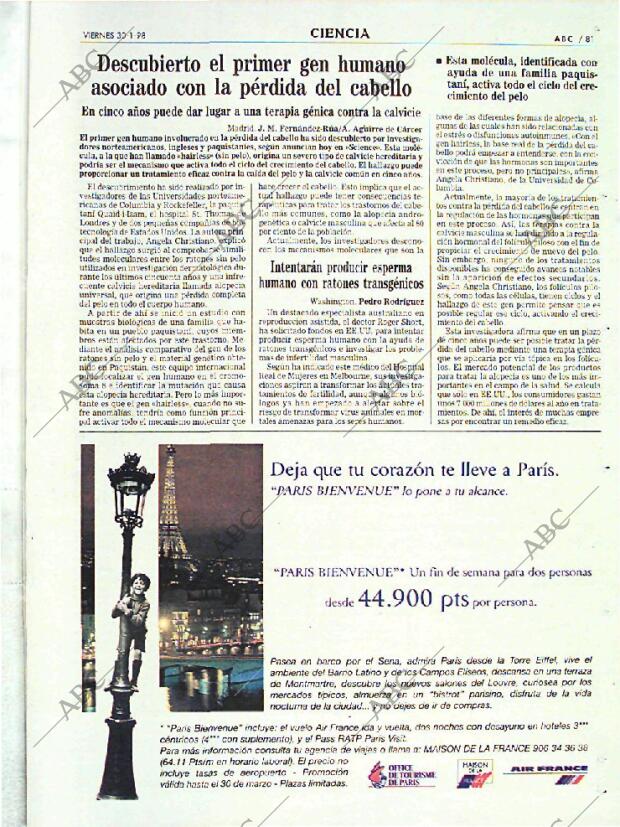 ABC MADRID 30-01-1998 página 81