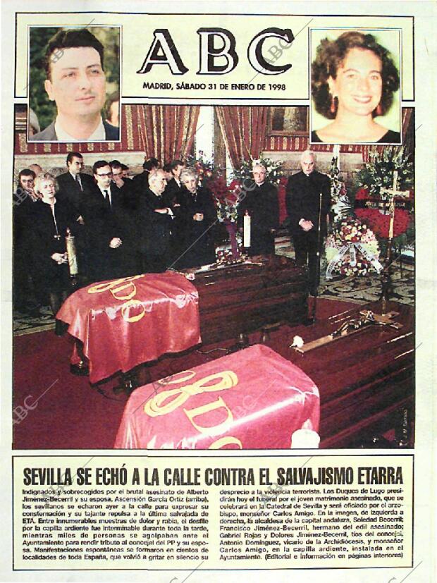 ABC MADRID 31-01-1998 página 1