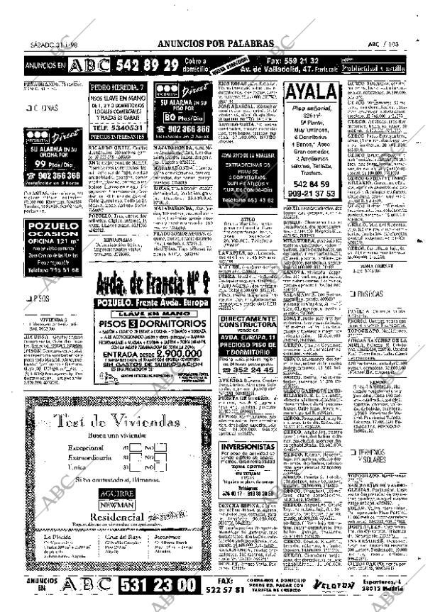 ABC MADRID 31-01-1998 página 103