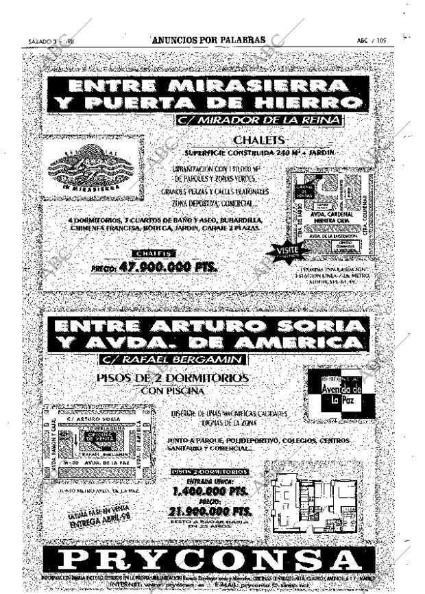 ABC MADRID 31-01-1998 página 109