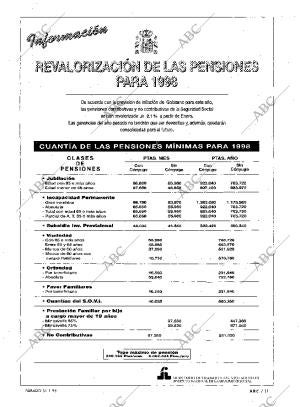 ABC MADRID 31-01-1998 página 11